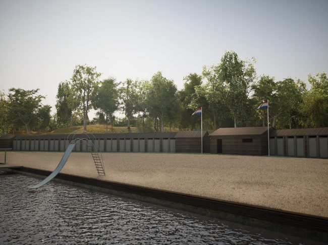 Hunneschans aan het Uddelmeer